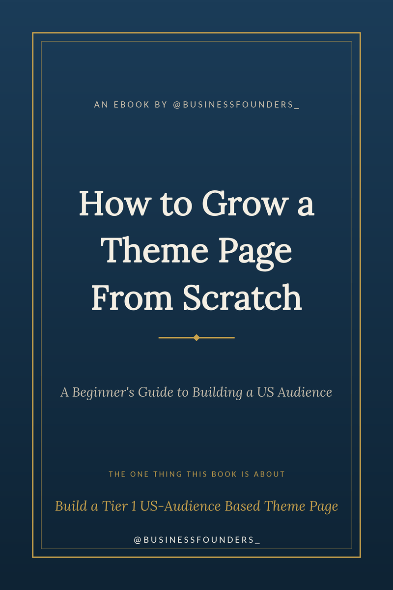 Cover of How to Grow a Theme Page From Scratch